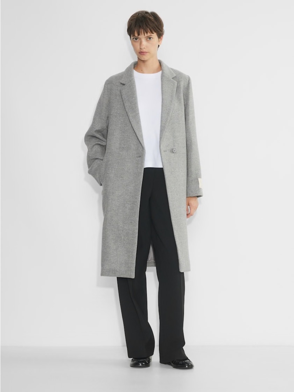 Aritzia Babaton Stedman Wool Blend Coat Size Small
